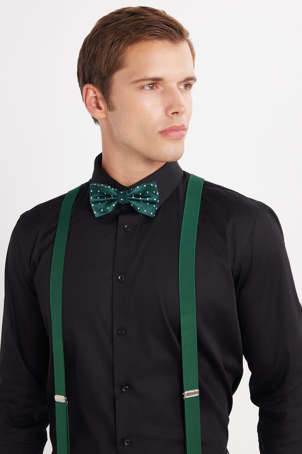 Erkek Slim Fit  Premium Likralı Pamuk Saten Gömlek