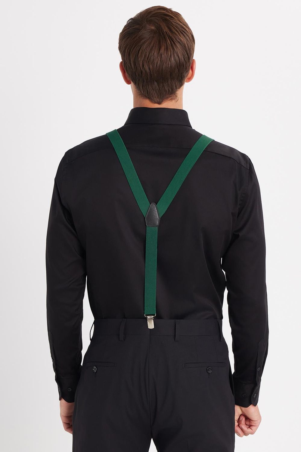 Erkek Slim Fit  Premium Likralı Pamuk Saten Gömlek