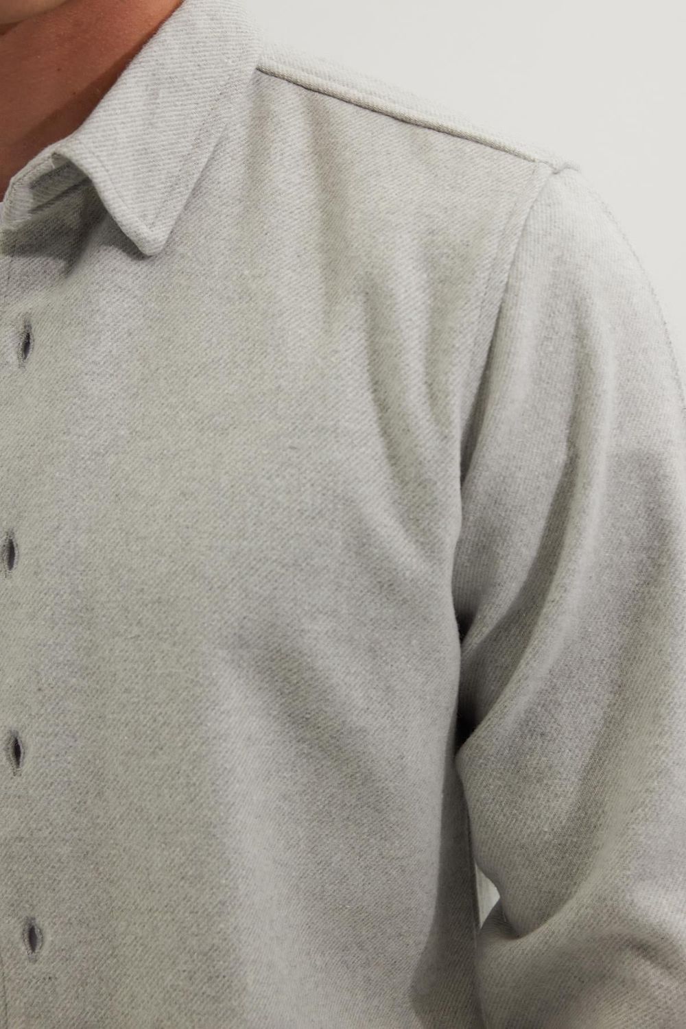 Erkek Slim Fit Dar Kesim Uzun Kollu Düz Kışlık Oduncu Gömlek