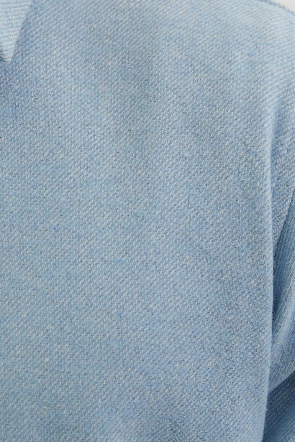 Erkek Slim Fit Dar Kesim Uzun Kollu Düz Kışlık Oduncu Gömlek
