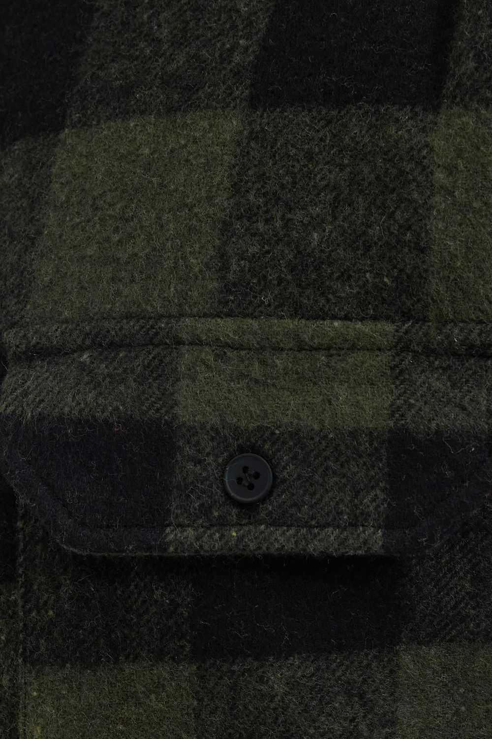 Erkek Slim Fit Dar Kesim Uzun Kollu Kapaklı Çift Cepli Kareli Kışlık Oduncu Gömlek