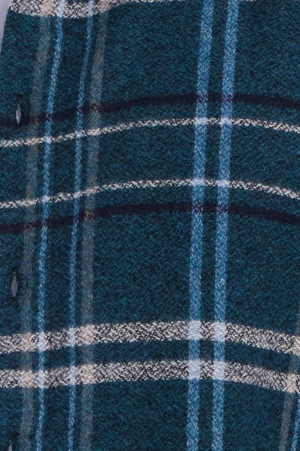 Erkek Slim Fit Dar Kesim Kareli Kışlık Oduncu Gömlek