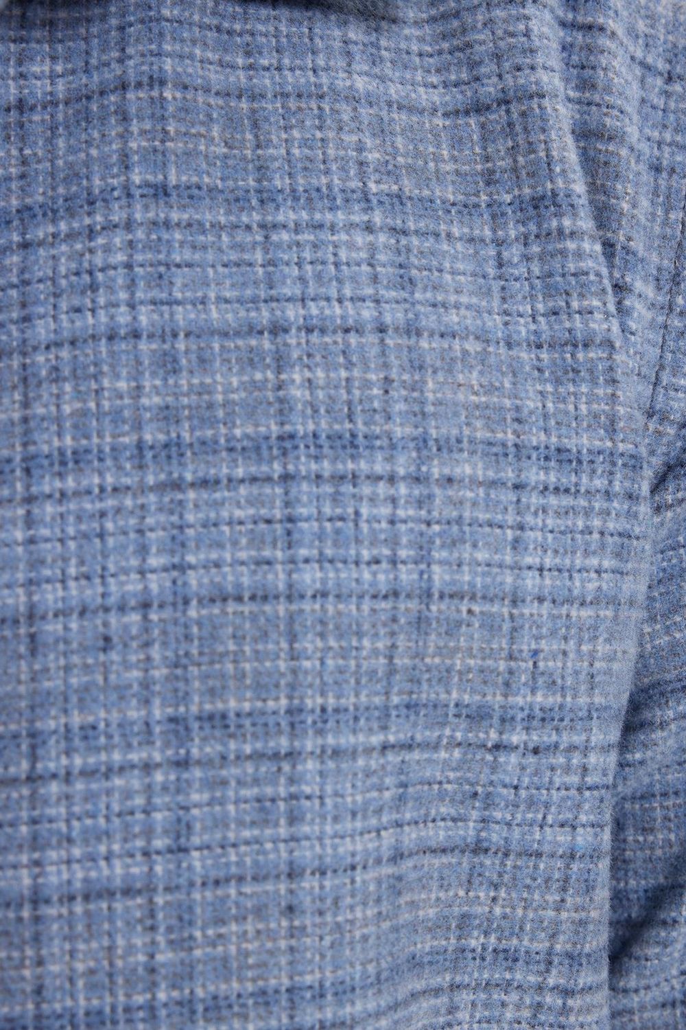 Erkek Slim Fit Dar Kesim Kareli Kışlık Oduncu Gömlek