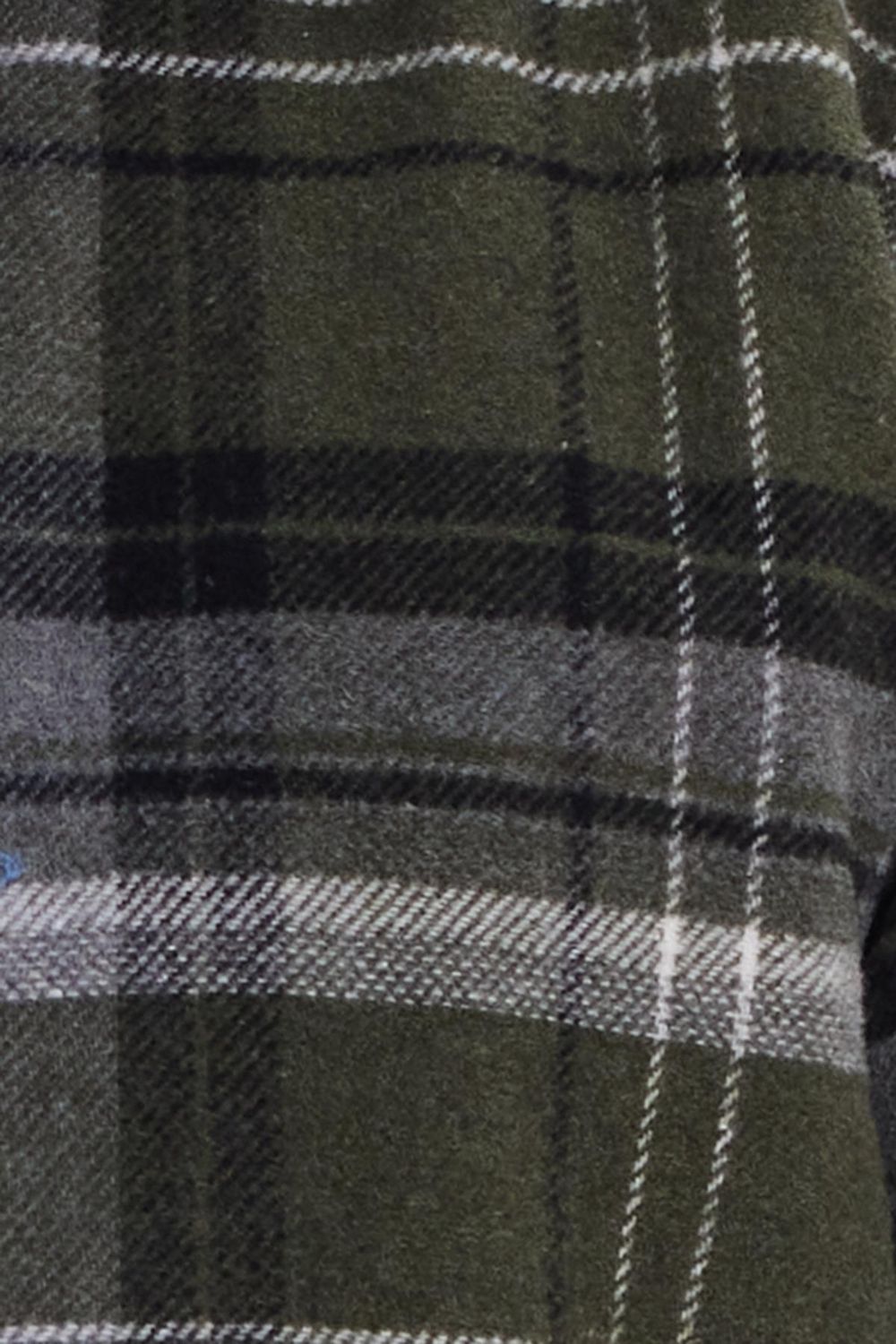 Erkek Slim Fit Dar Kesim Kareli Kışlık Oduncu Gömlek