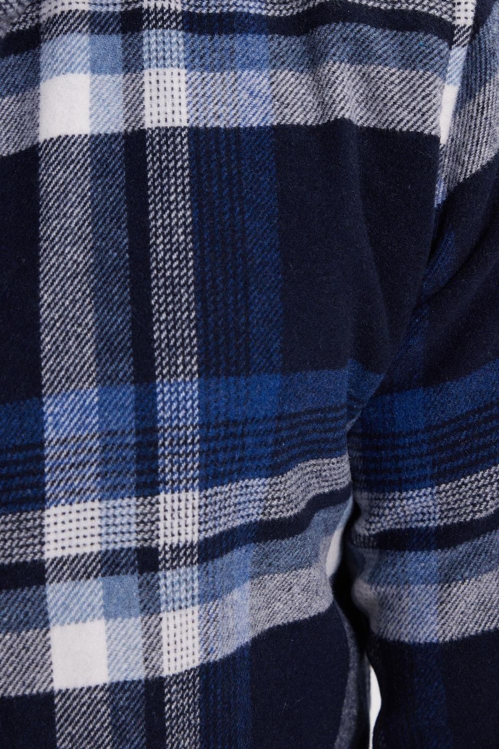 Erkek Slim Fit Dar Kesim Kareli Kışlık Oduncu Gömlek