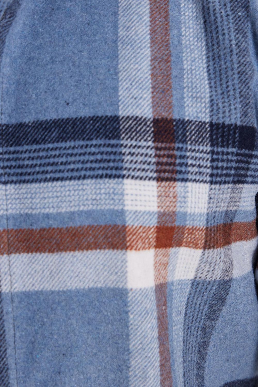 Erkek Slim Fit Dar Kesim Kareli Kışlık Oduncu Gömlek