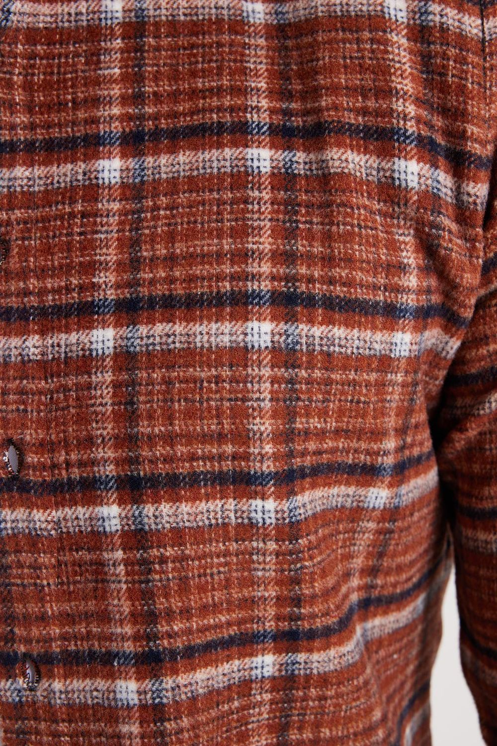 Erkek Slim Fit Dar Kesim Kareli Kışlık Oduncu Gömlek