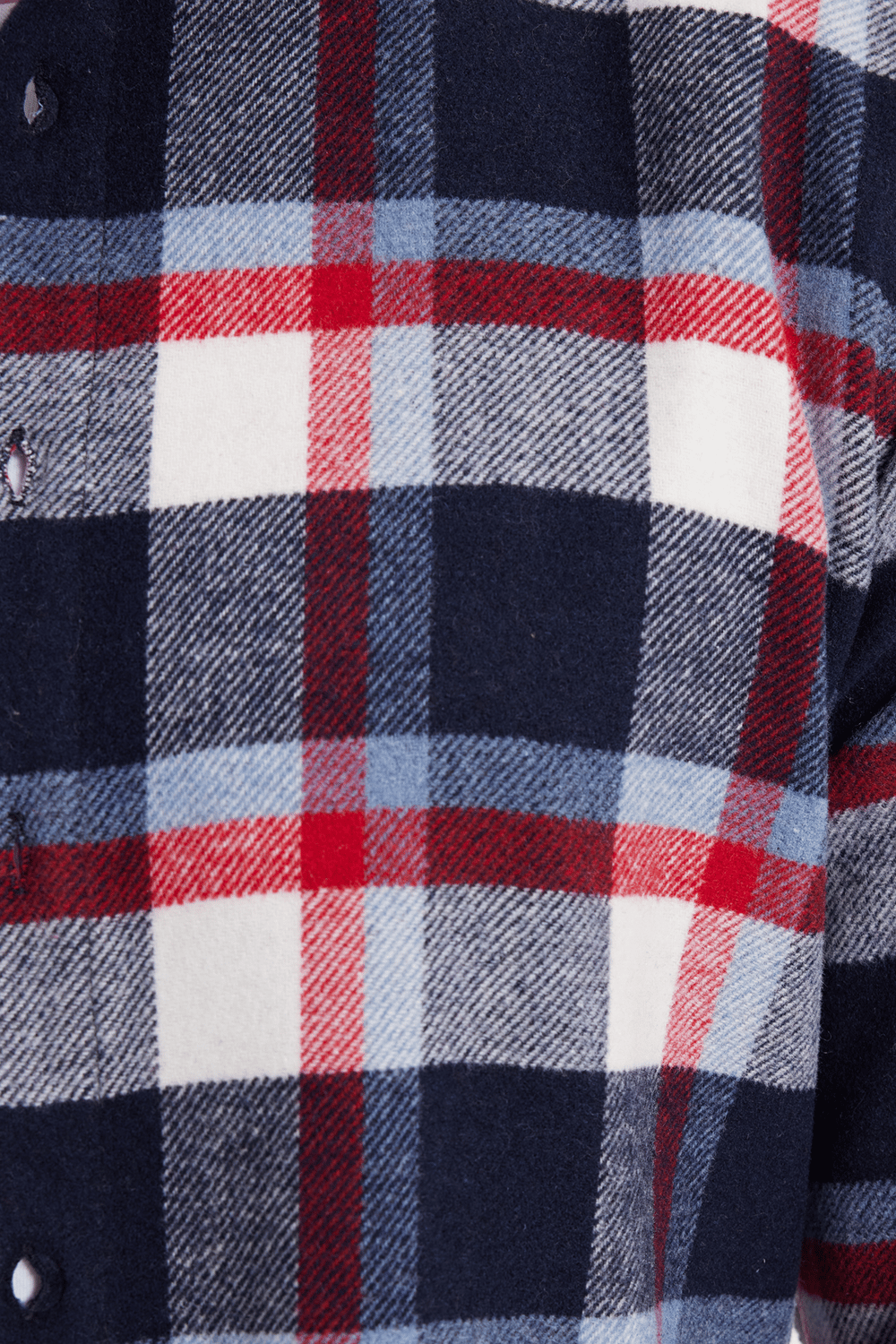 Erkek Slim Fit Dar Kesim Kareli Kışlık Oduncu Gömlek
