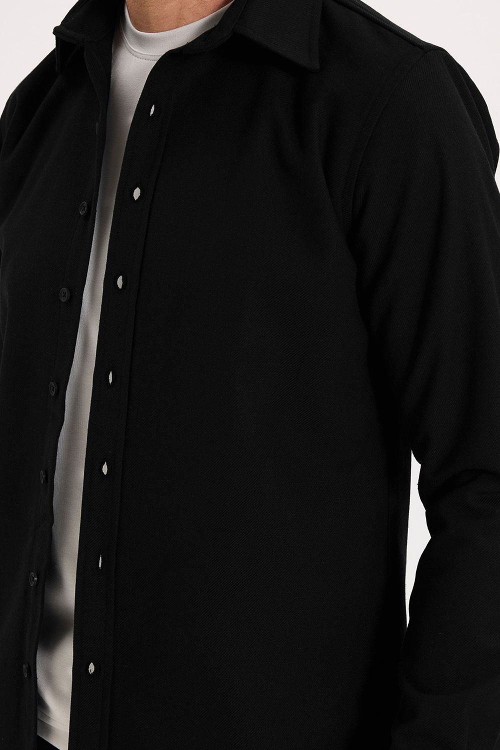 SLIM FIT LONG SLV PLAIN WINTER DASKA  GÖMLEK