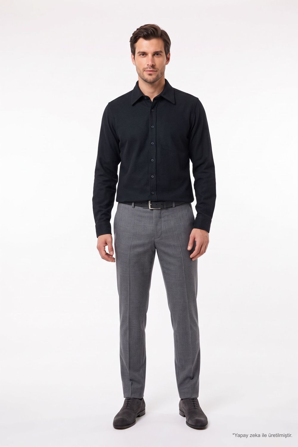 SLIM FIT LONG SLV PLAIN WINTER DASKA  GÖMLEK
