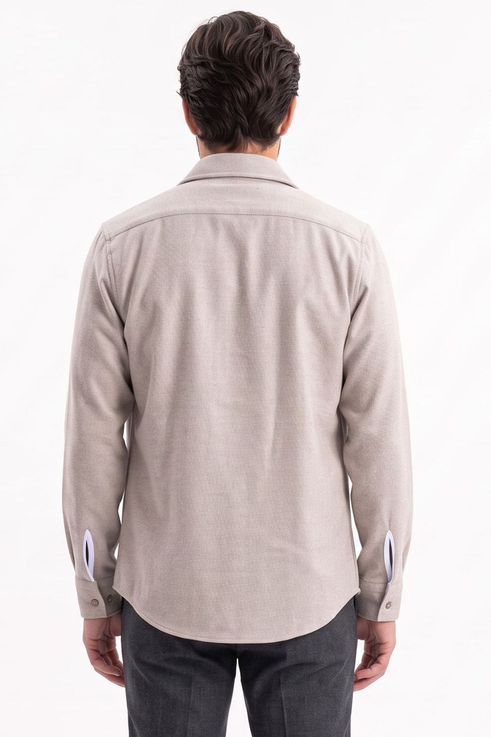 SLIM FIT LONG SLV PLAIN WINTER DASKA  GÖMLEK