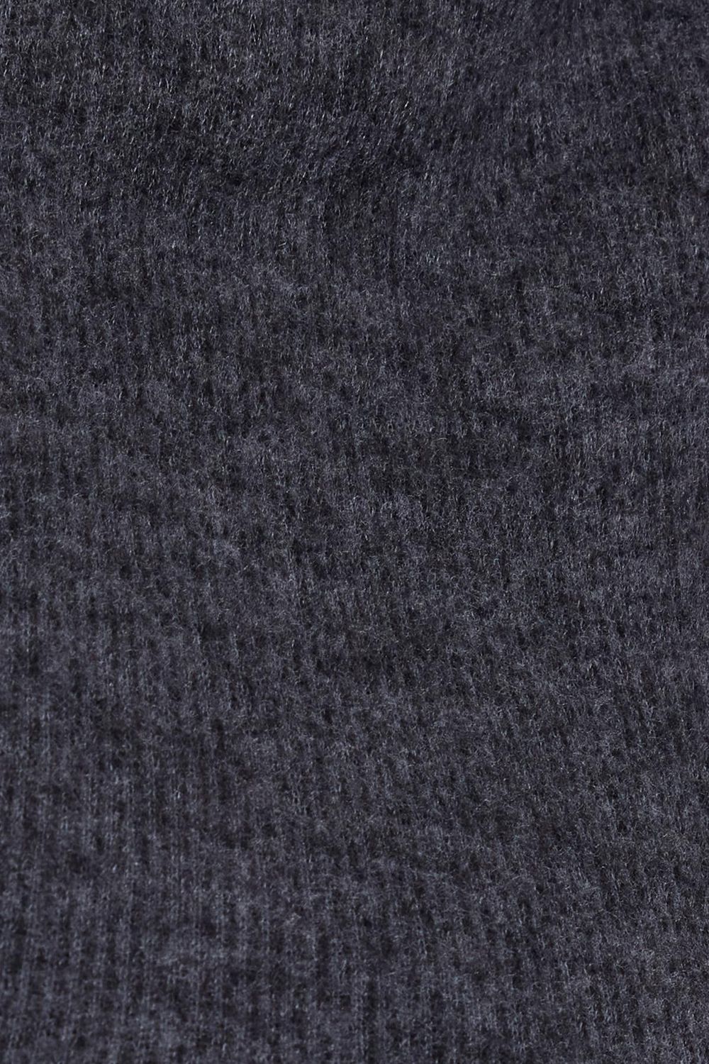 Kadın Slim Fit Dar Kesim Bisiklet Yaka Antrasit Elbise