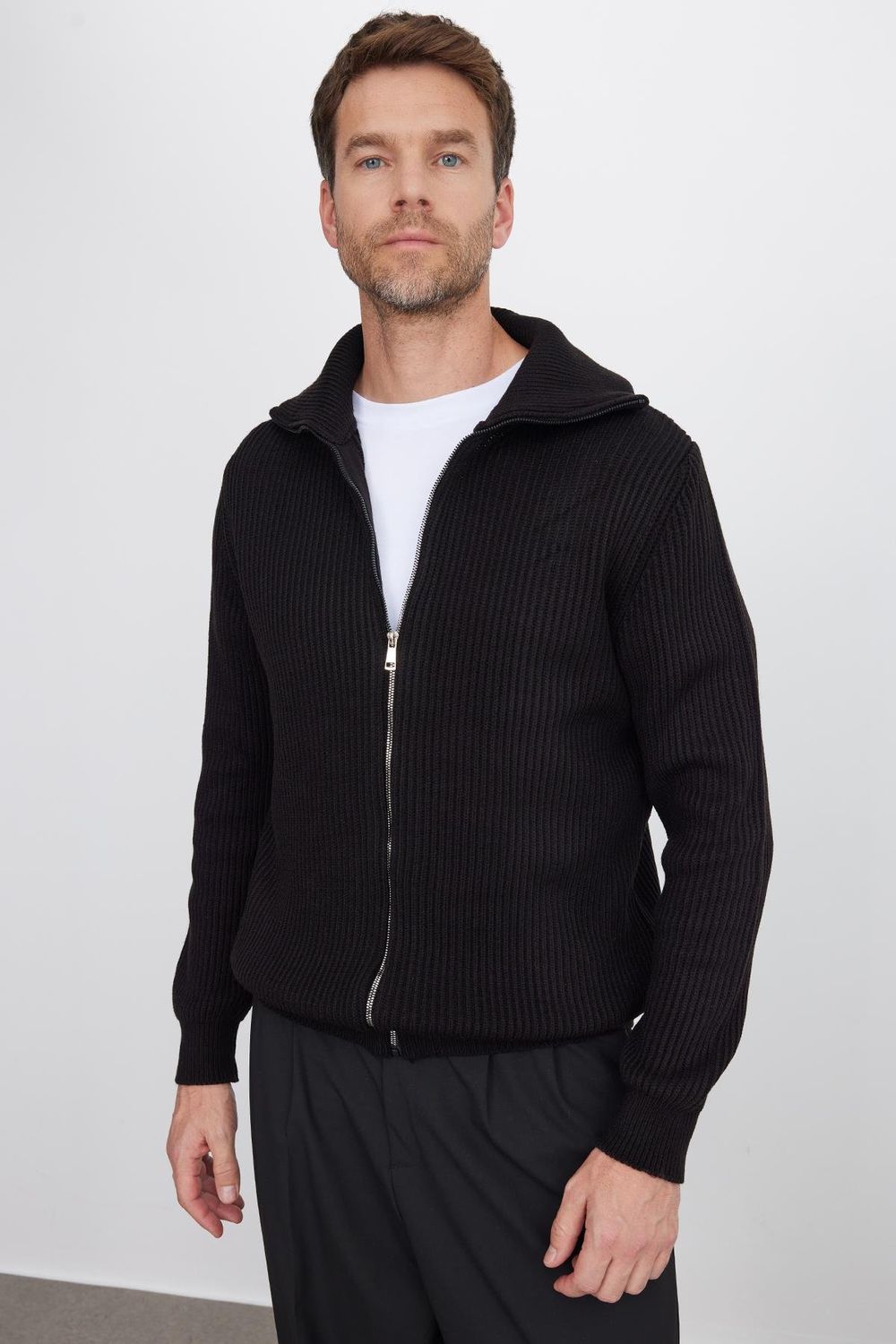 CARDIGAN ZIPPER MAUNA  HIRKA