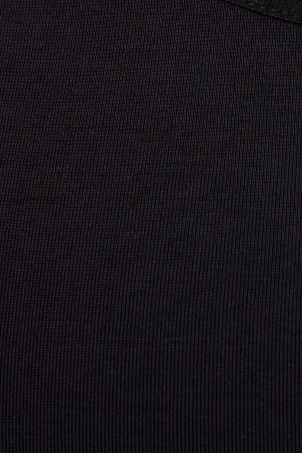 Erkek Süper Slim Fit Extra Dar Kesim Lastikli Siyah Atlet Korse