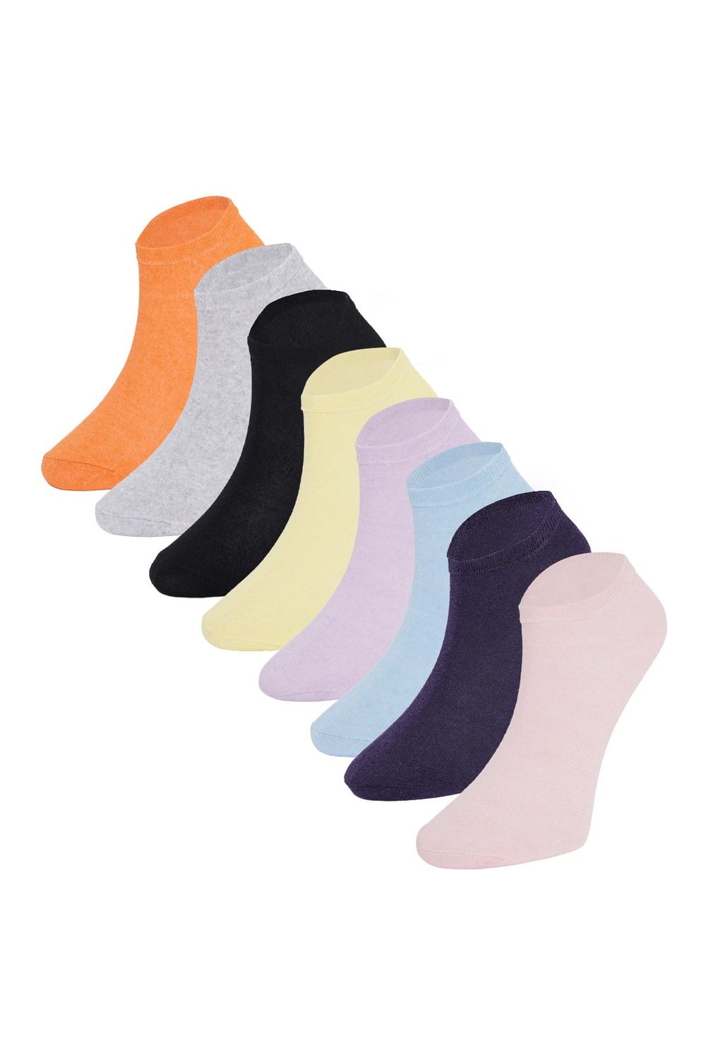 WOMAN LOW SOCKS 8 PAIRS ÇORAP