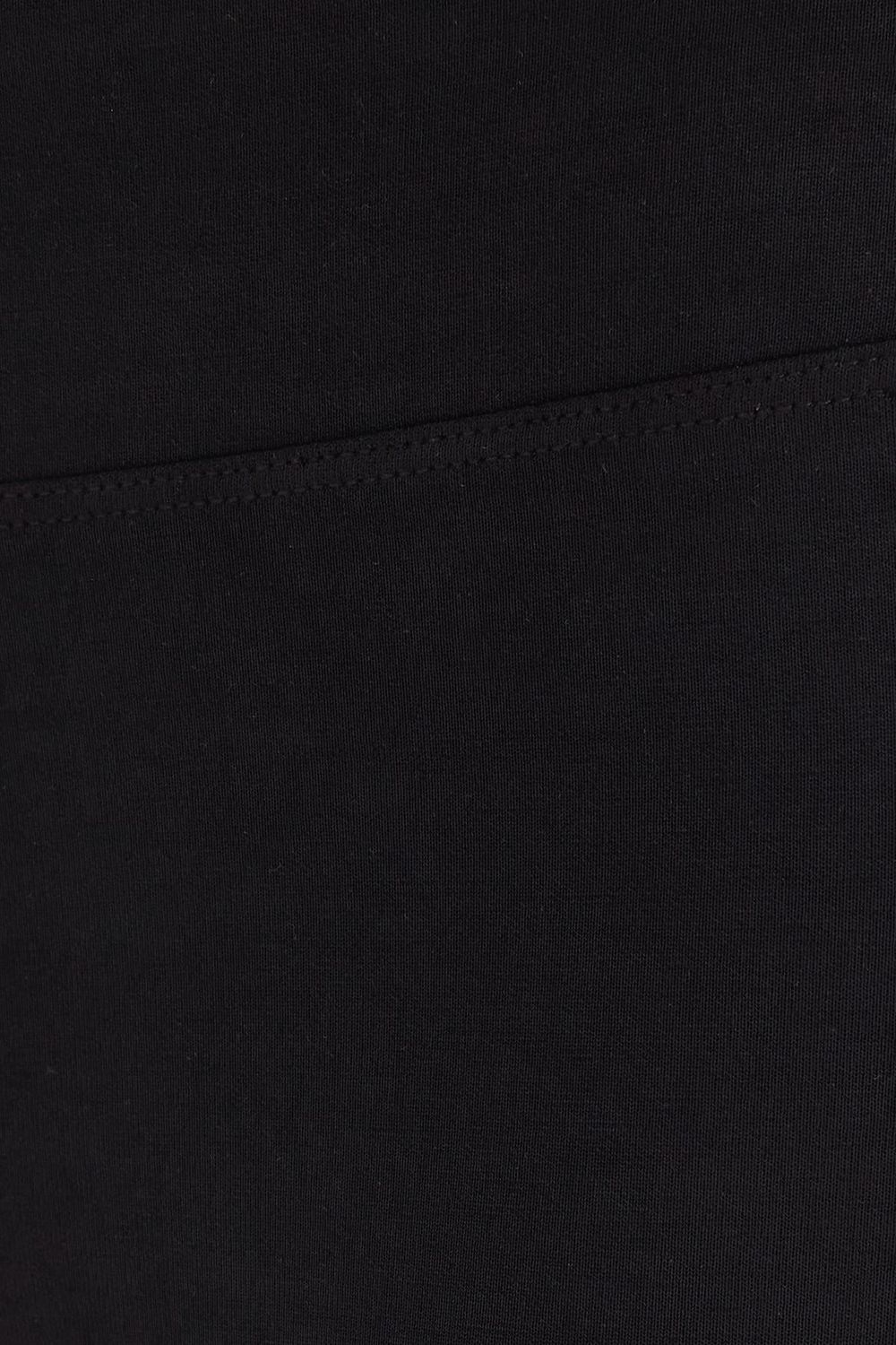 Kadın Slim Fit Dar Kesim Modal Kumaş İspanyol Paça Siyah Pantolon