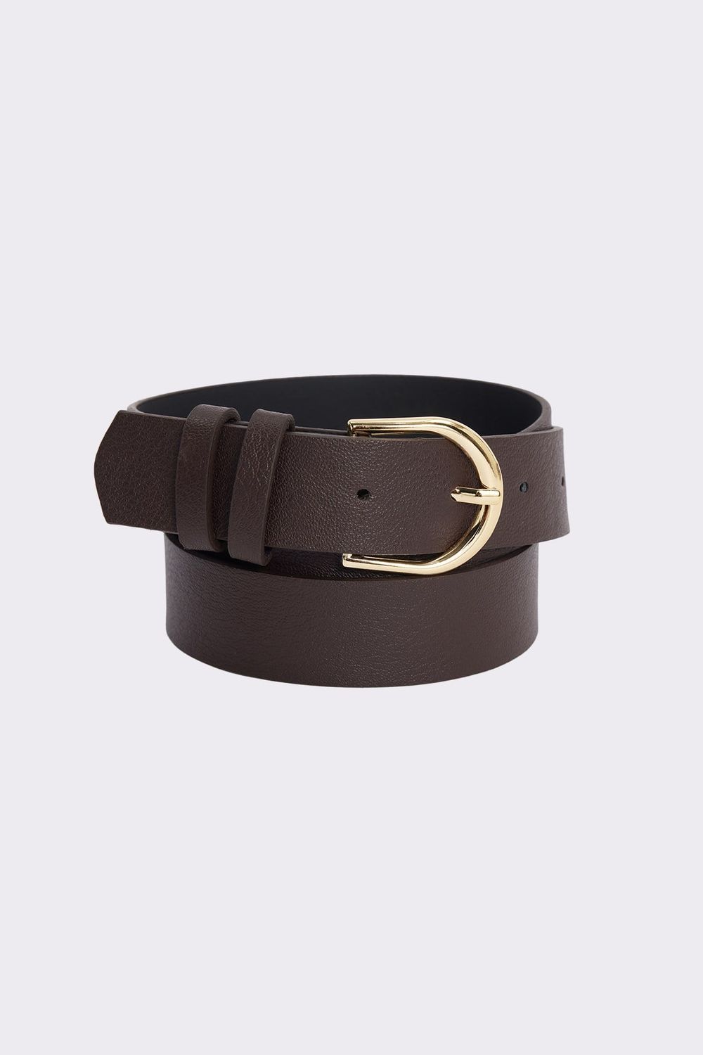 Kadın Gold Tokalı 3 cm 3'lü Set Siyah-Bordo-Kahverengi Kemer