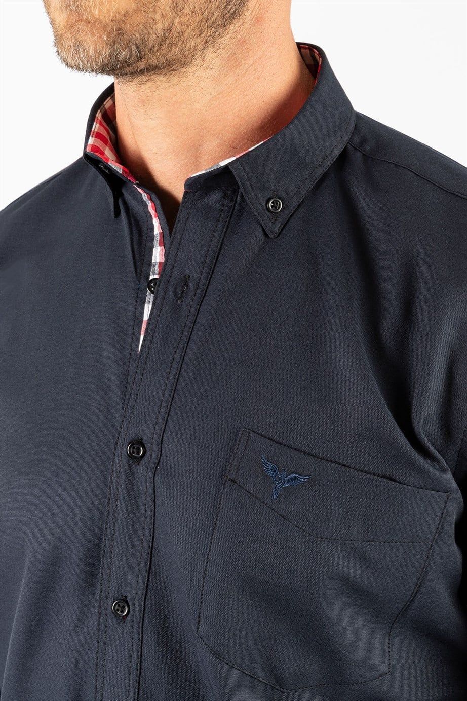 Klasik Fit Rahat Kesim Poplin Oxford Erkek Gömlek