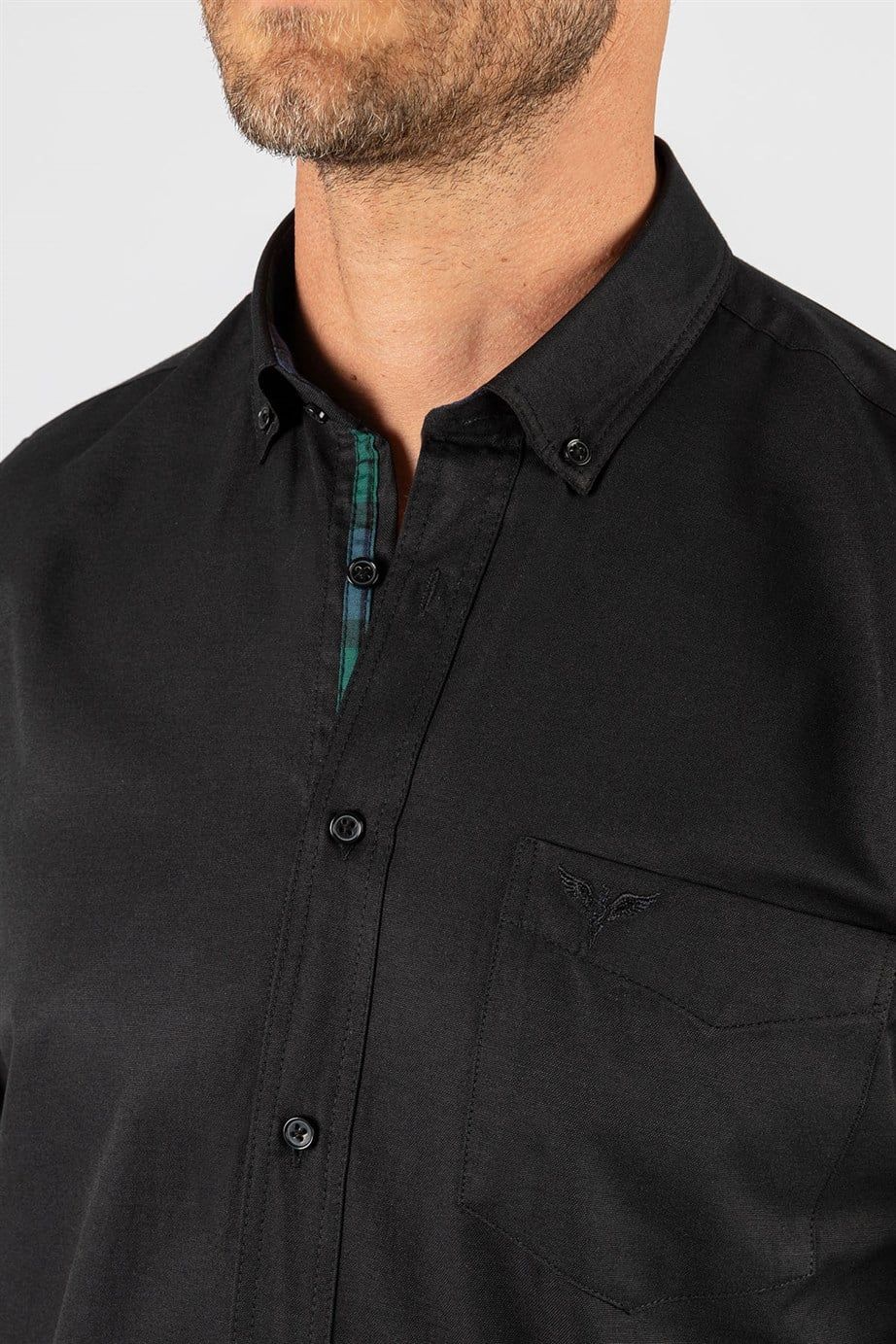 Klasik Fit Rahat Kesim Poplin Oxford Erkek Gömlek