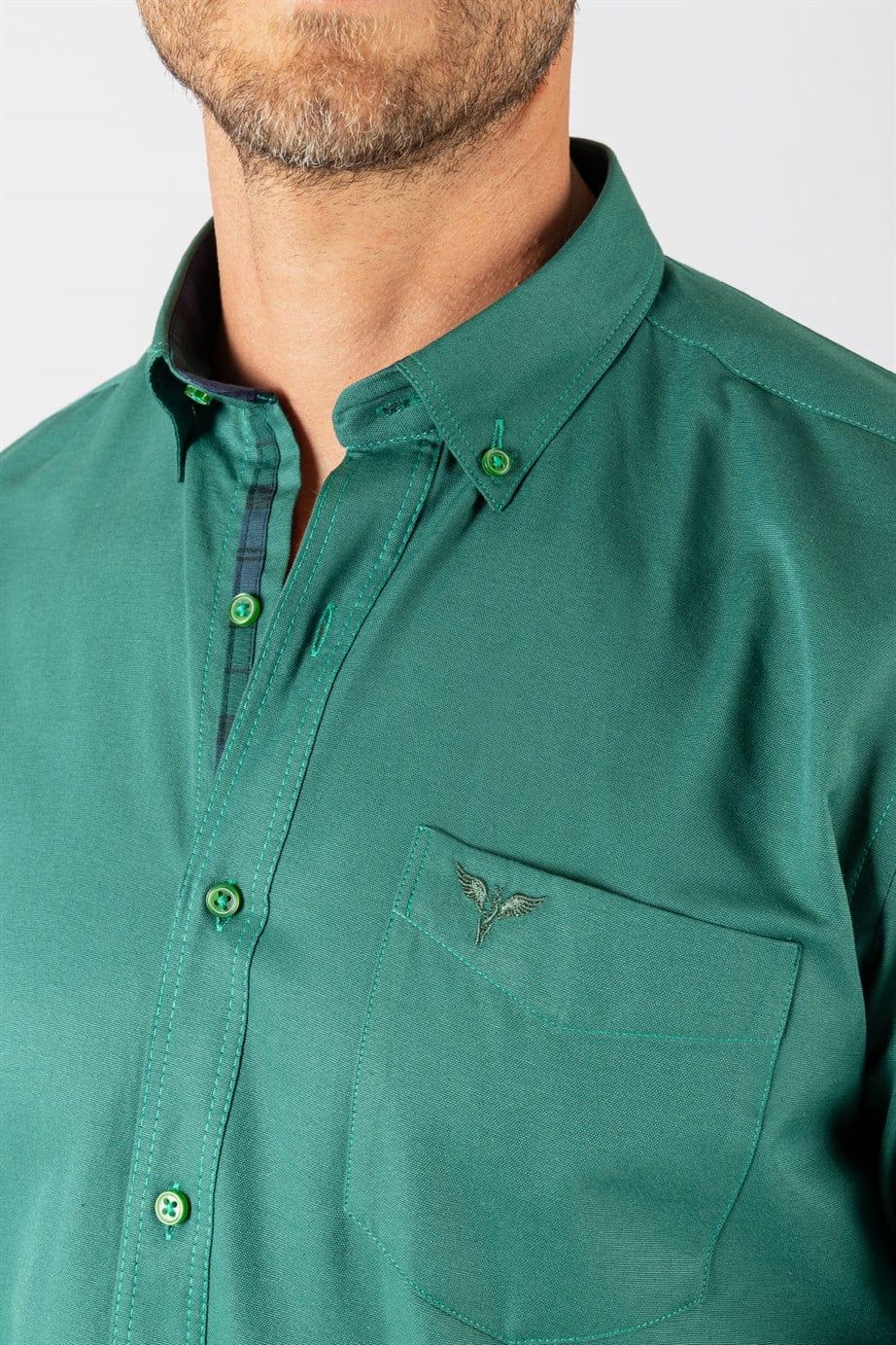 Klasik Fit Rahat Kesim Poplin Oxford Erkek Gömlek