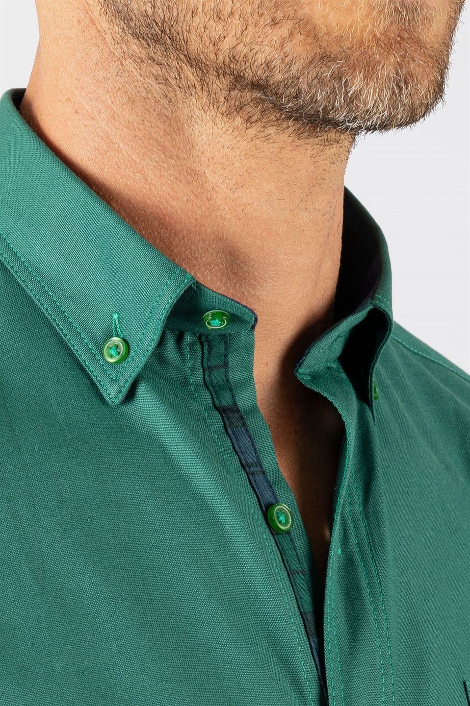 Klasik Fit Rahat Kesim Poplin Oxford Erkek Gömlek