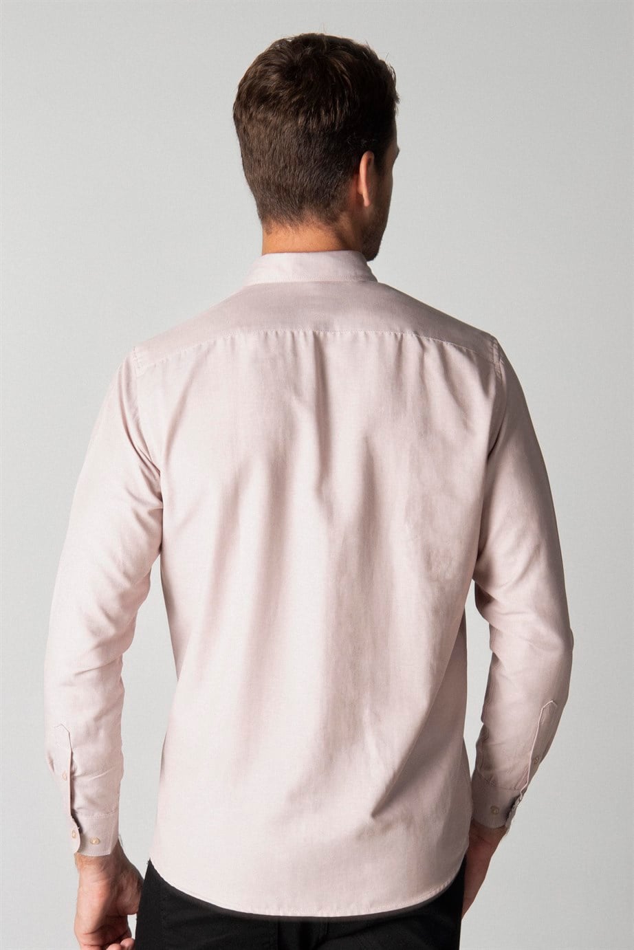 Klasik Fit Rahat Kesim Poplin Oxford Erkek Gömlek
