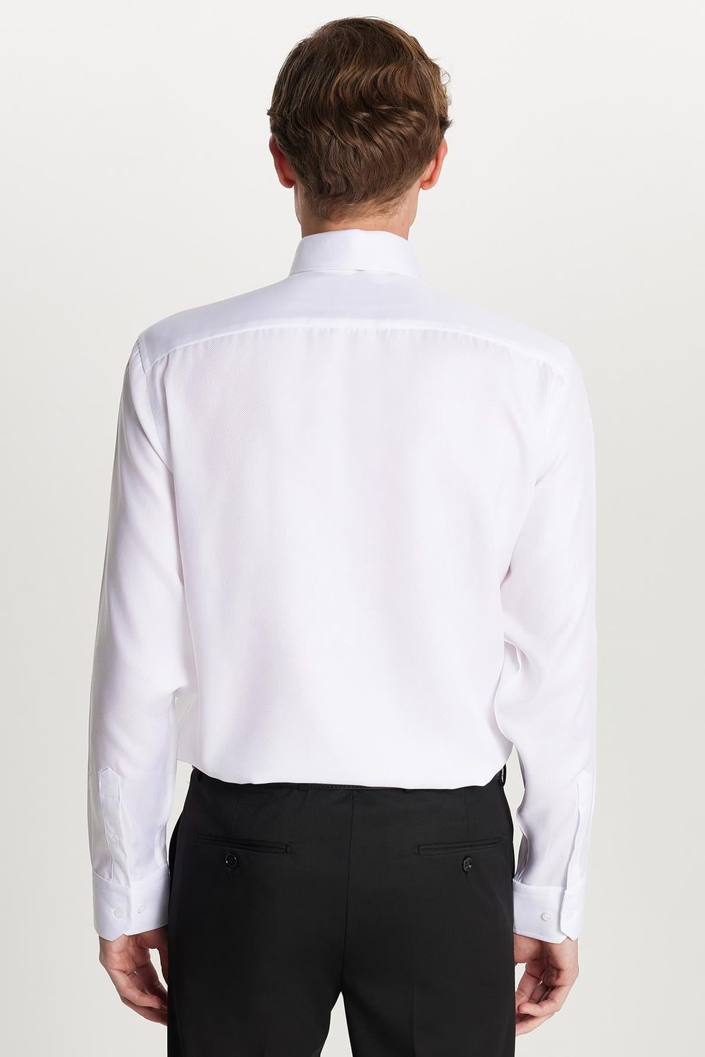 Classic Fit Non-Iron Ütü Gerektirmez Erkek Gömlek