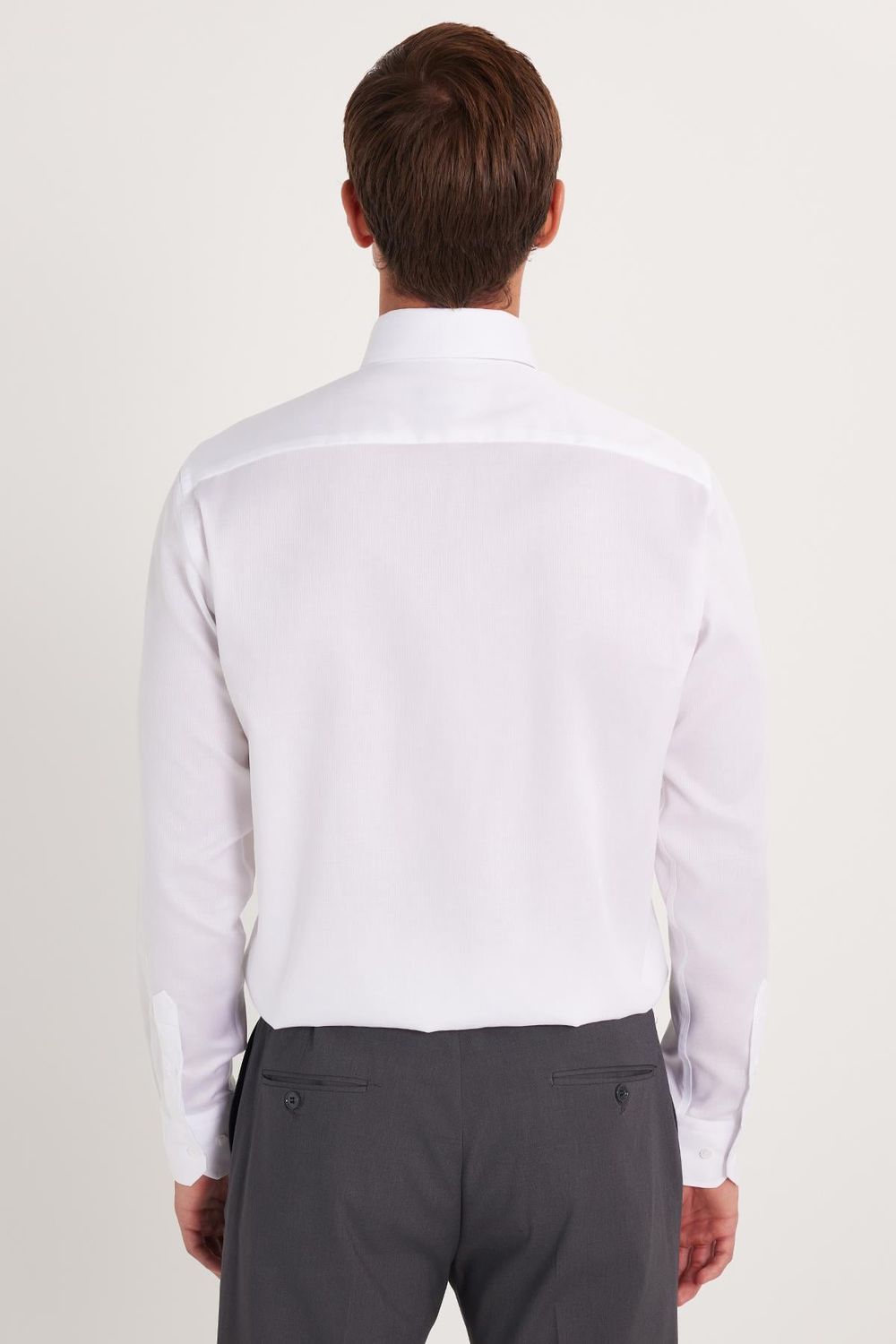 Classic Fit Non-Iron Ütü Gerektirmez Erkek Gömlek