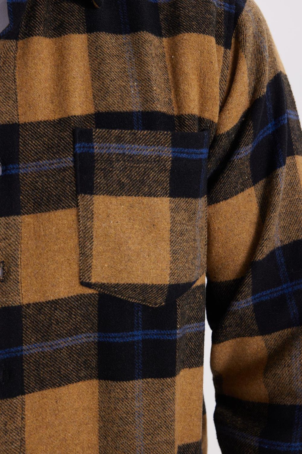 Erkek Regular Fit Rahat Kesim Kışlık Kareli Oduncu Gömlek