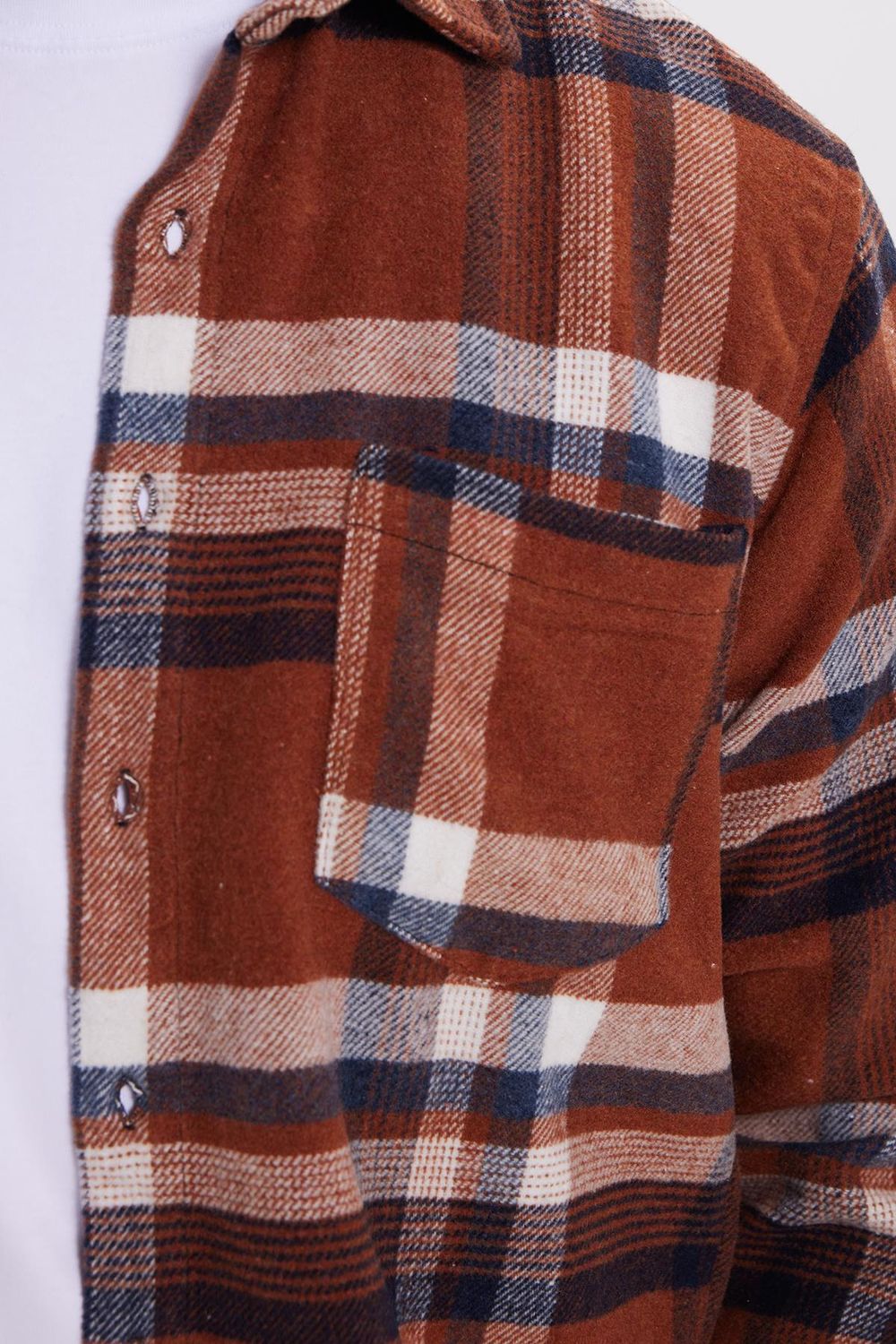 Erkek Regular Fit Rahat Kesim Kışlık Kareli Oduncu Gömlek