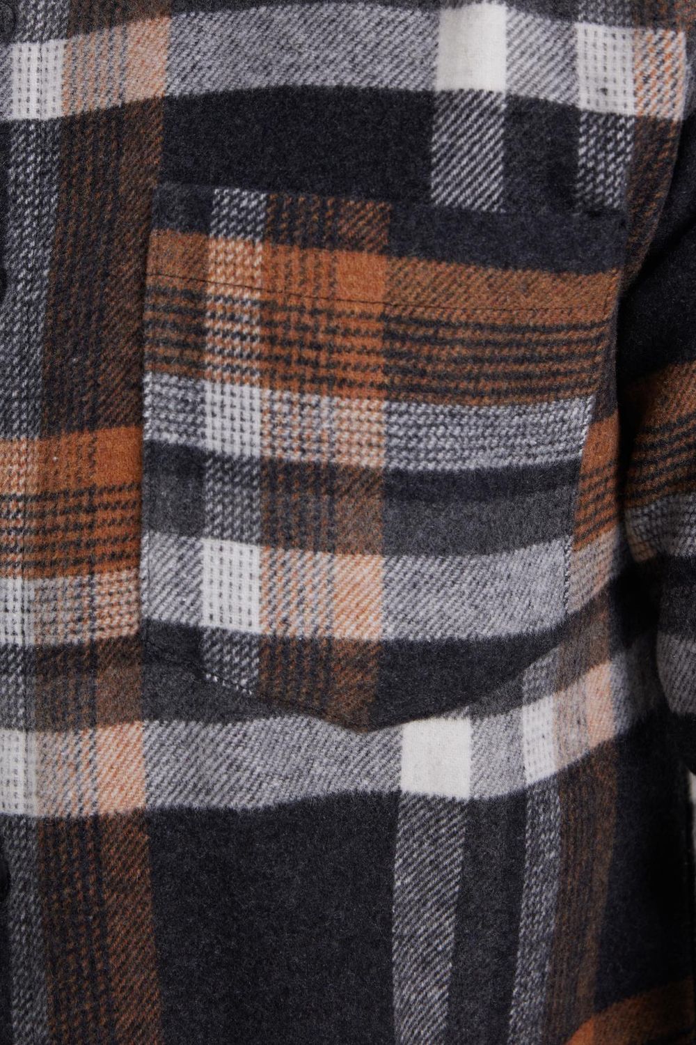 Erkek Regular Fit Rahat Kesim Kışlık Kareli Oduncu Gömlek