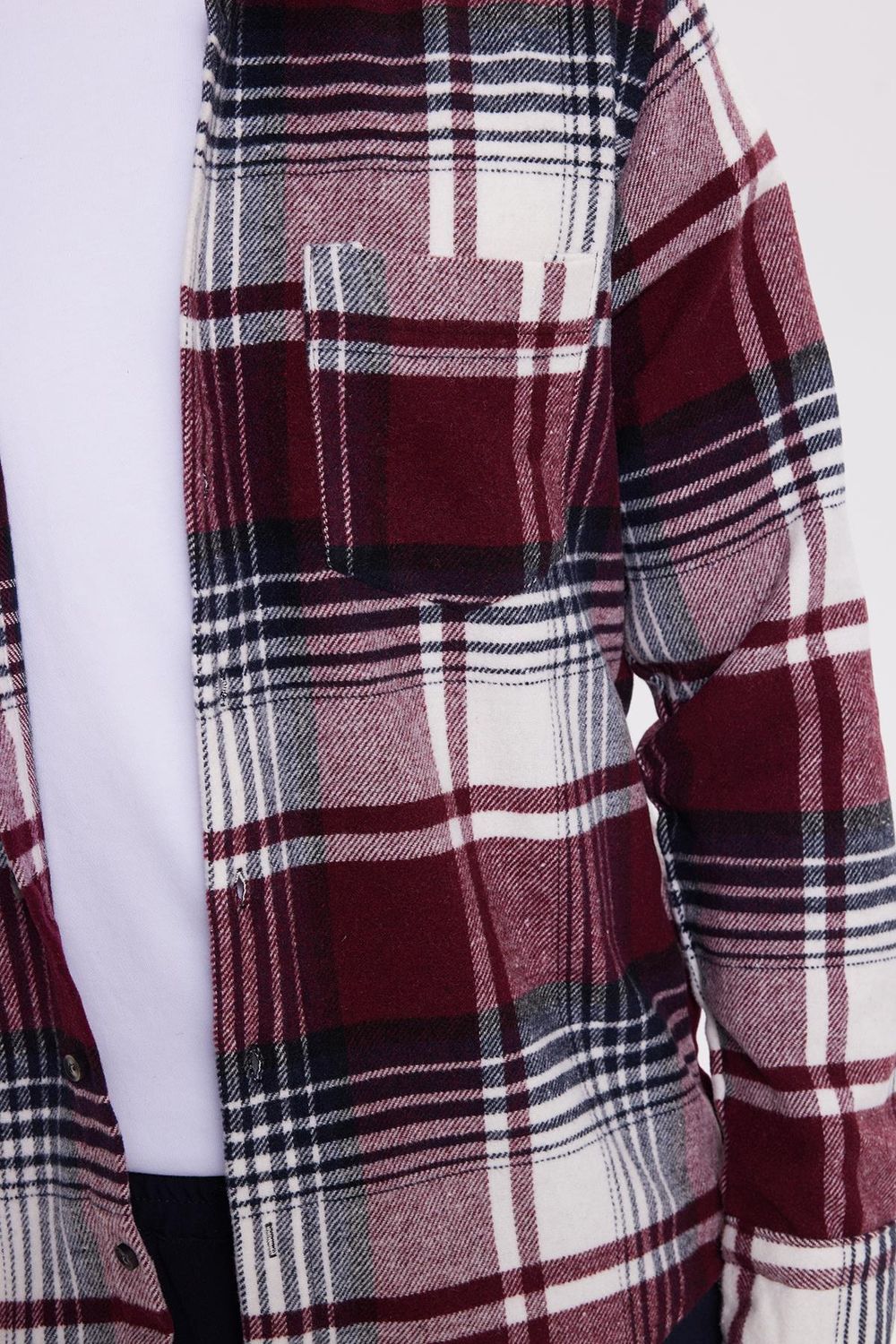 Erkek Regular Fit Rahat Kesim Kışlık Kareli Oduncu Gömlek