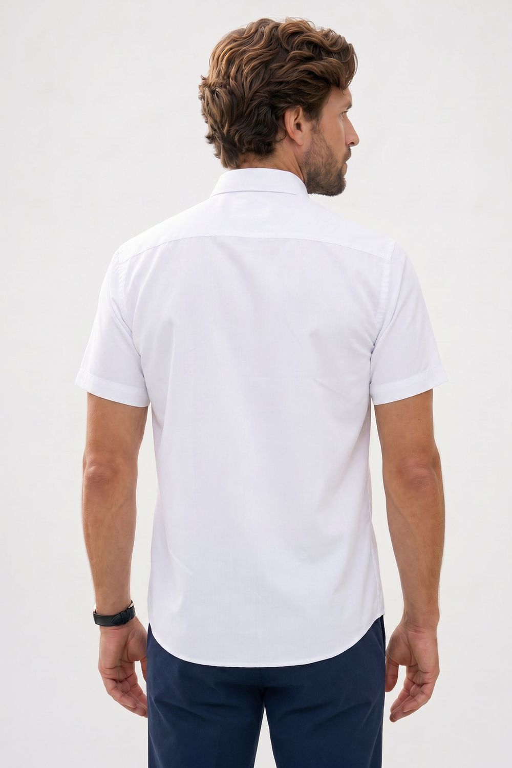 CLASSIC FIT SHORT SLV TEXTURE 25/26 GÖMLEK