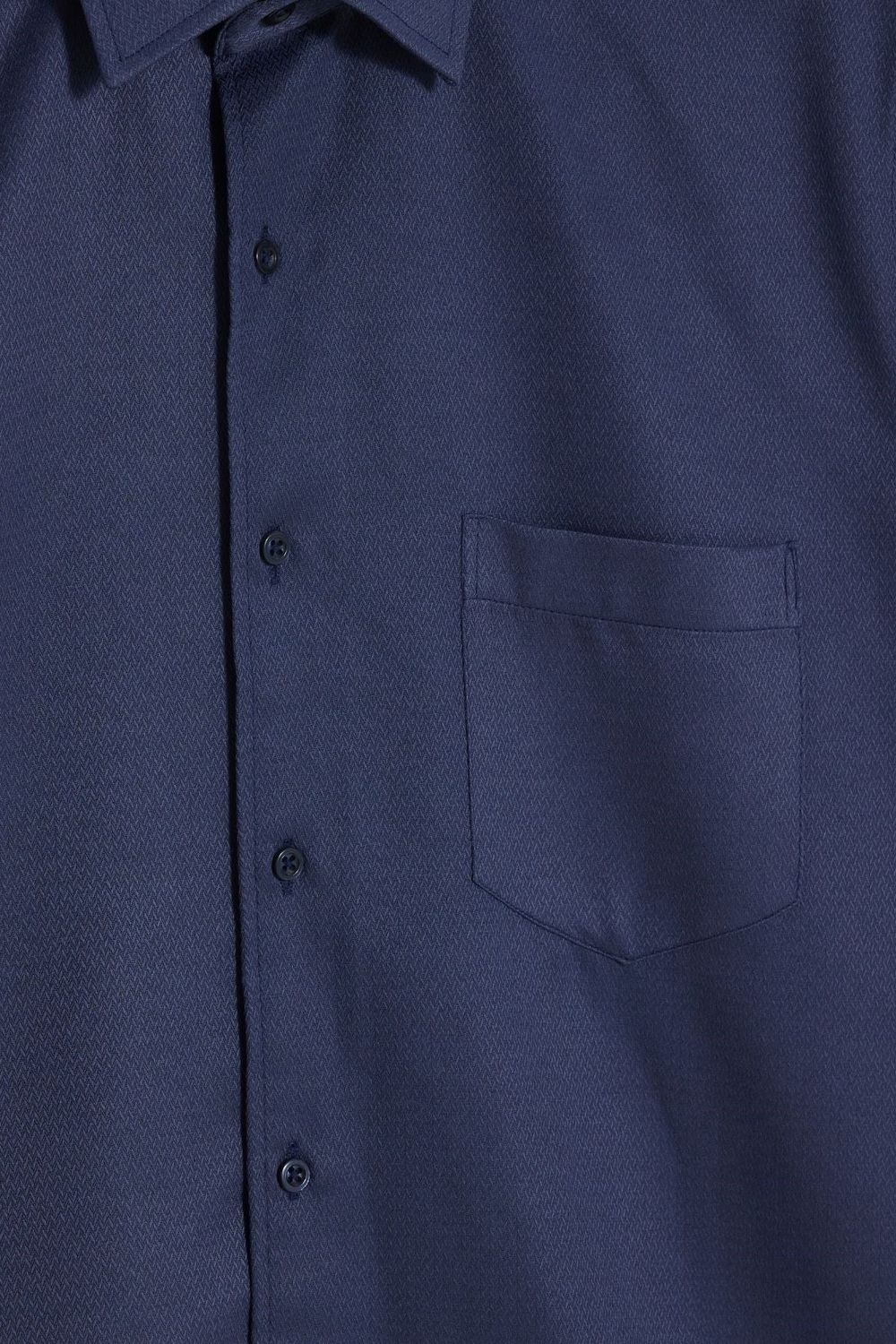 CLASSIC FIT SHORT SLV TEXTURE 25/26 GÖMLEK