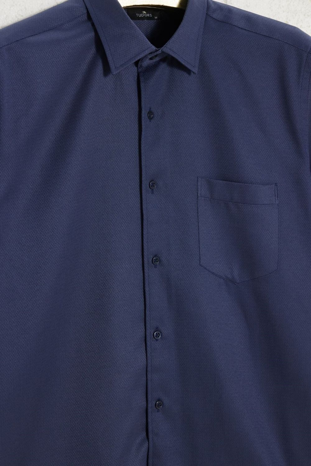 CLASSIC FIT SHORT SLV TEXTURE 25/26 GÖMLEK