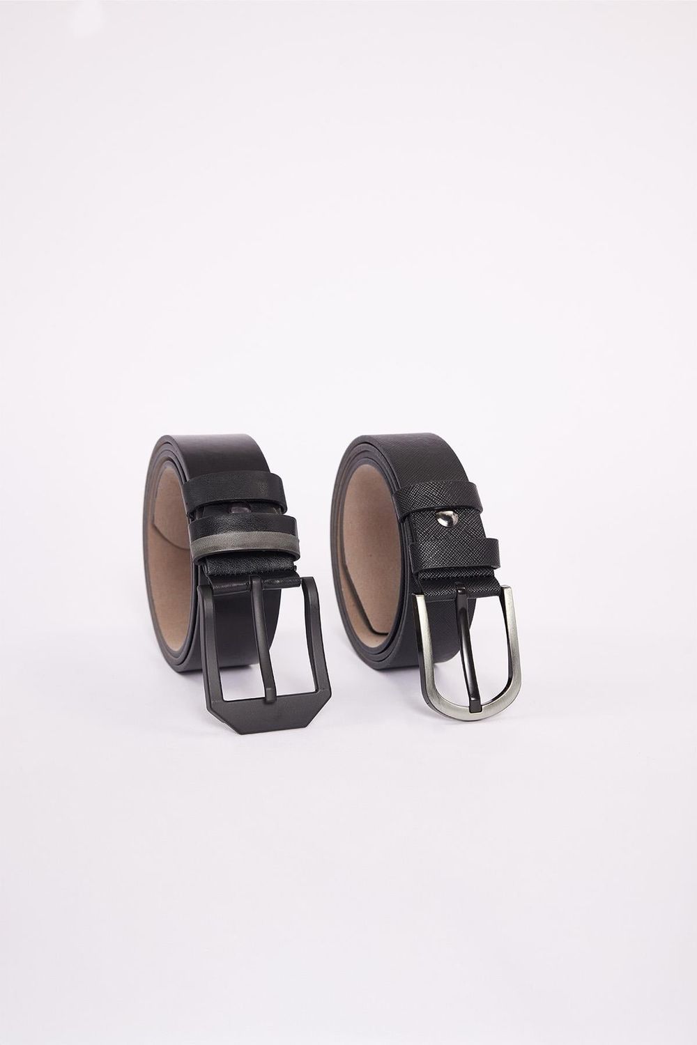 BELT ARTIFICIAL LEATHER TWO PIECES