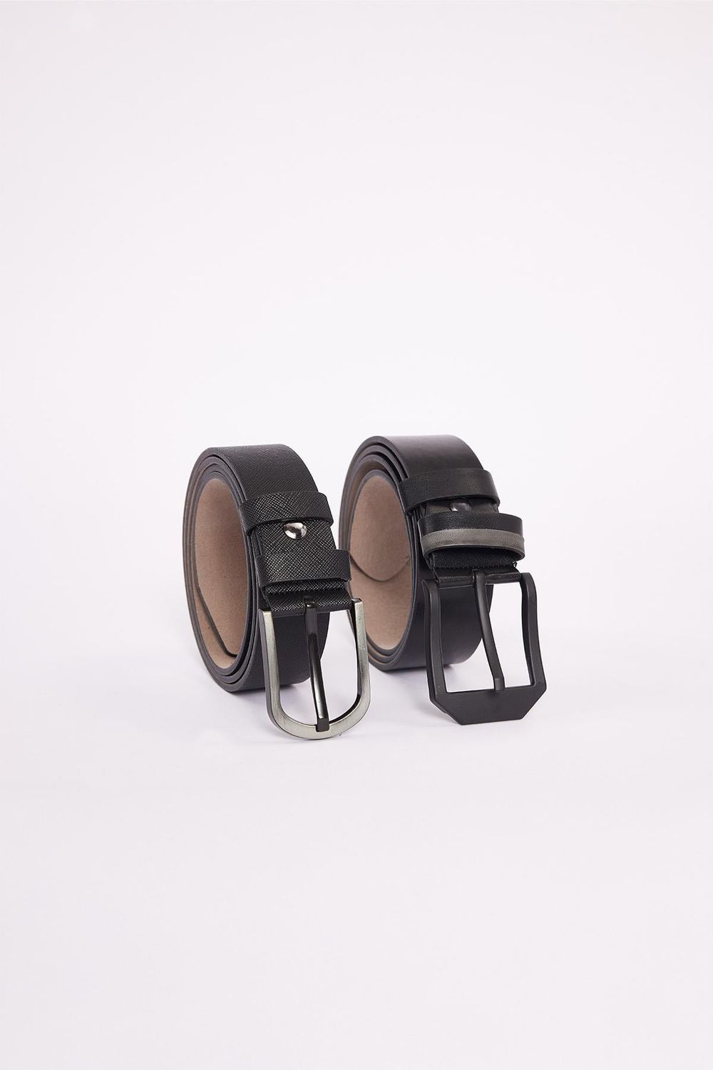 BELT ARTIFICIAL LEATHER TWO PIECES
