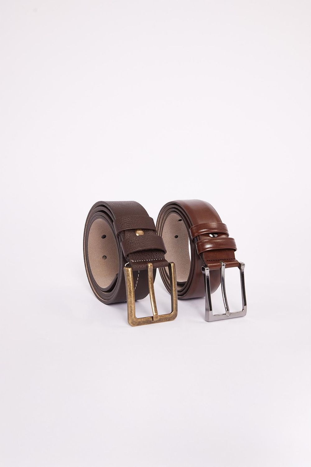 BELT ARTIFICIAL LEATHER TWO PIECES