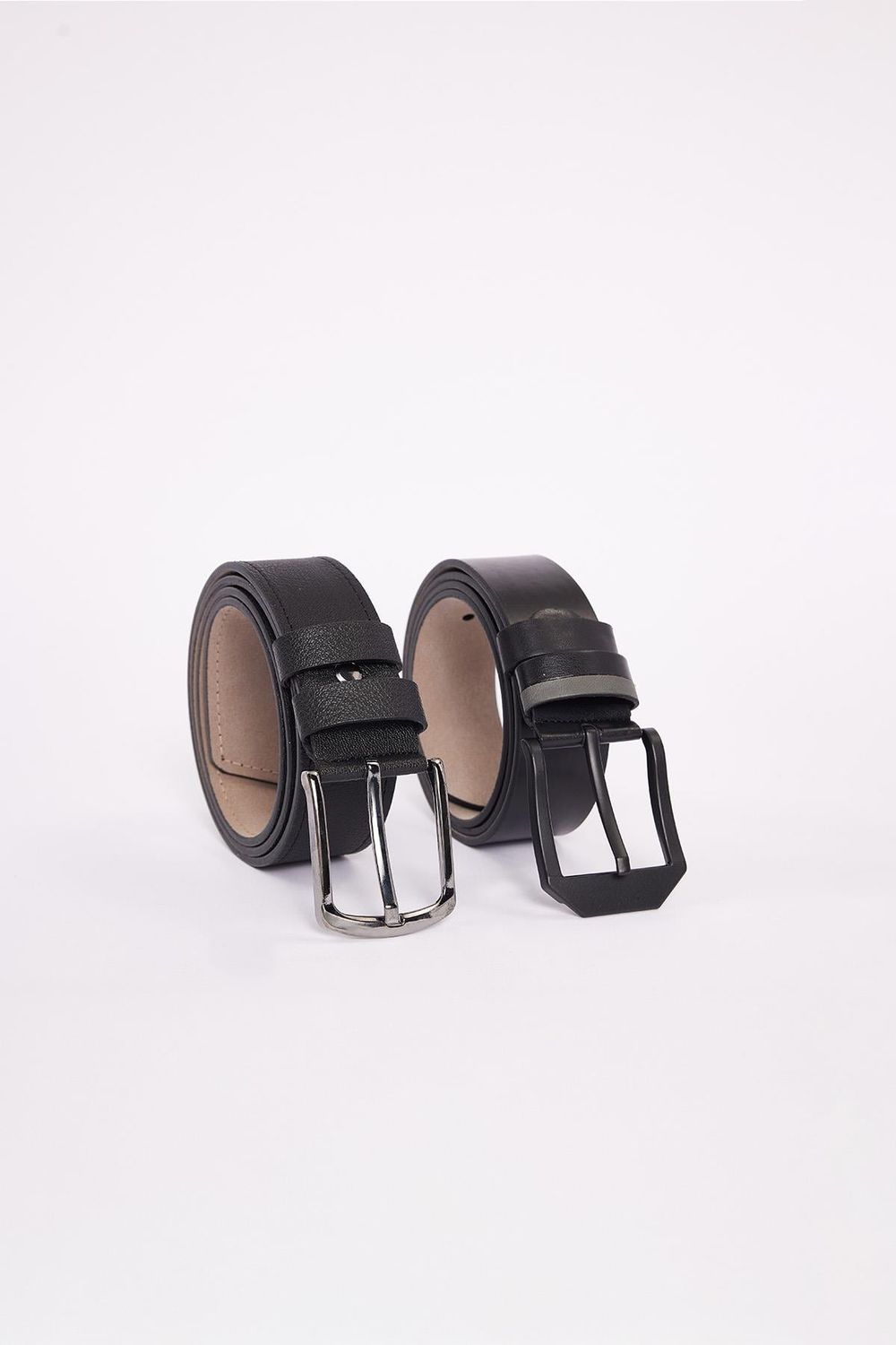BELT ARTIFICIAL LEATHER TWO PIECES