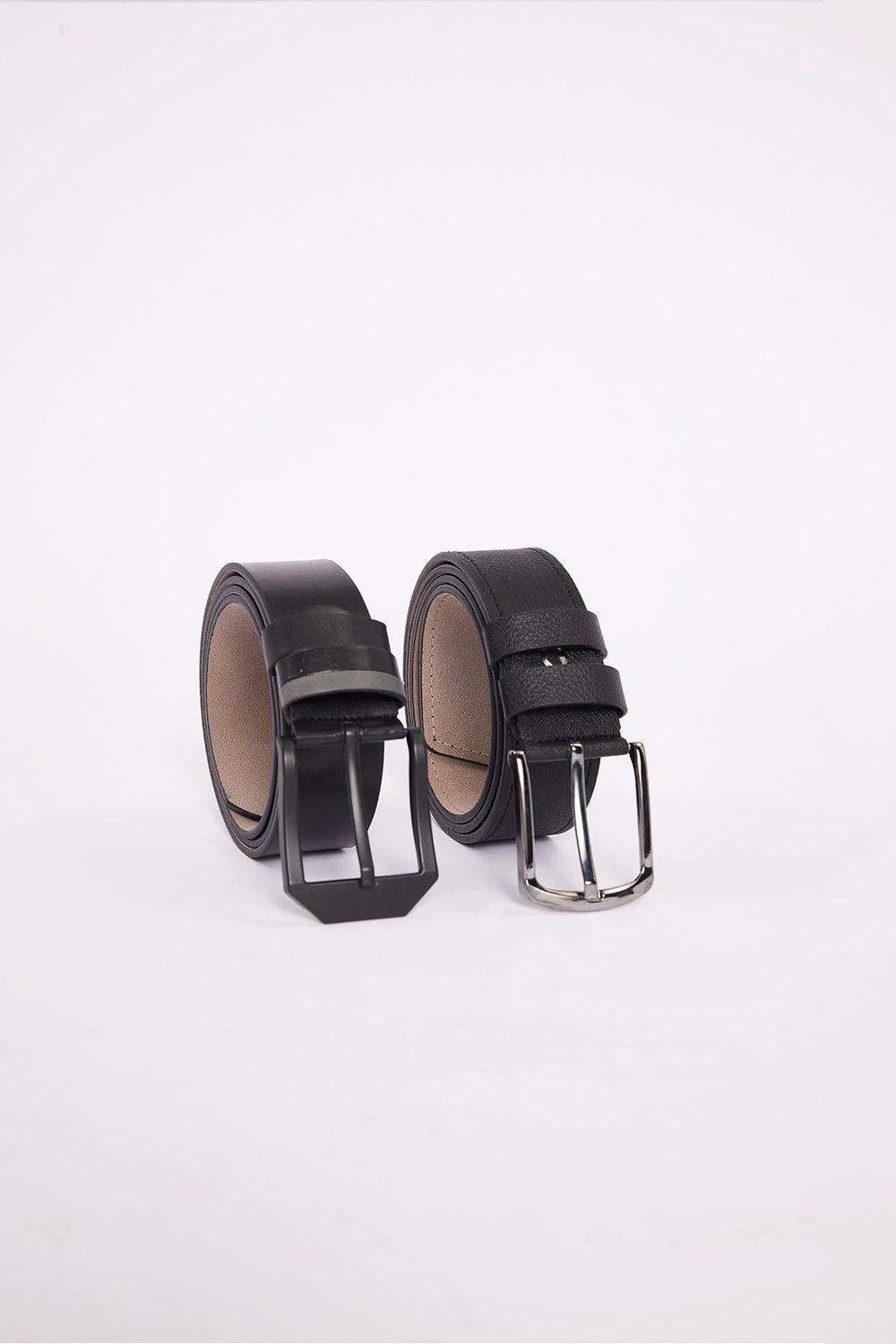 BELT ARTIFICIAL LEATHER TWO PIECES
