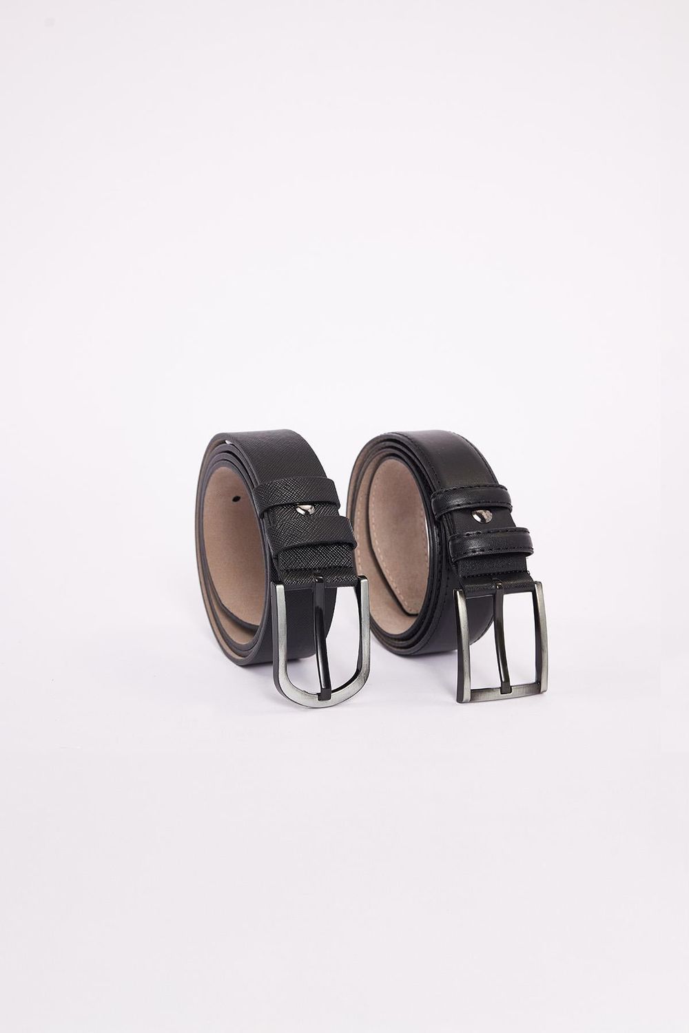 BELT ARTIFICIAL LEATHER TWO PIECES