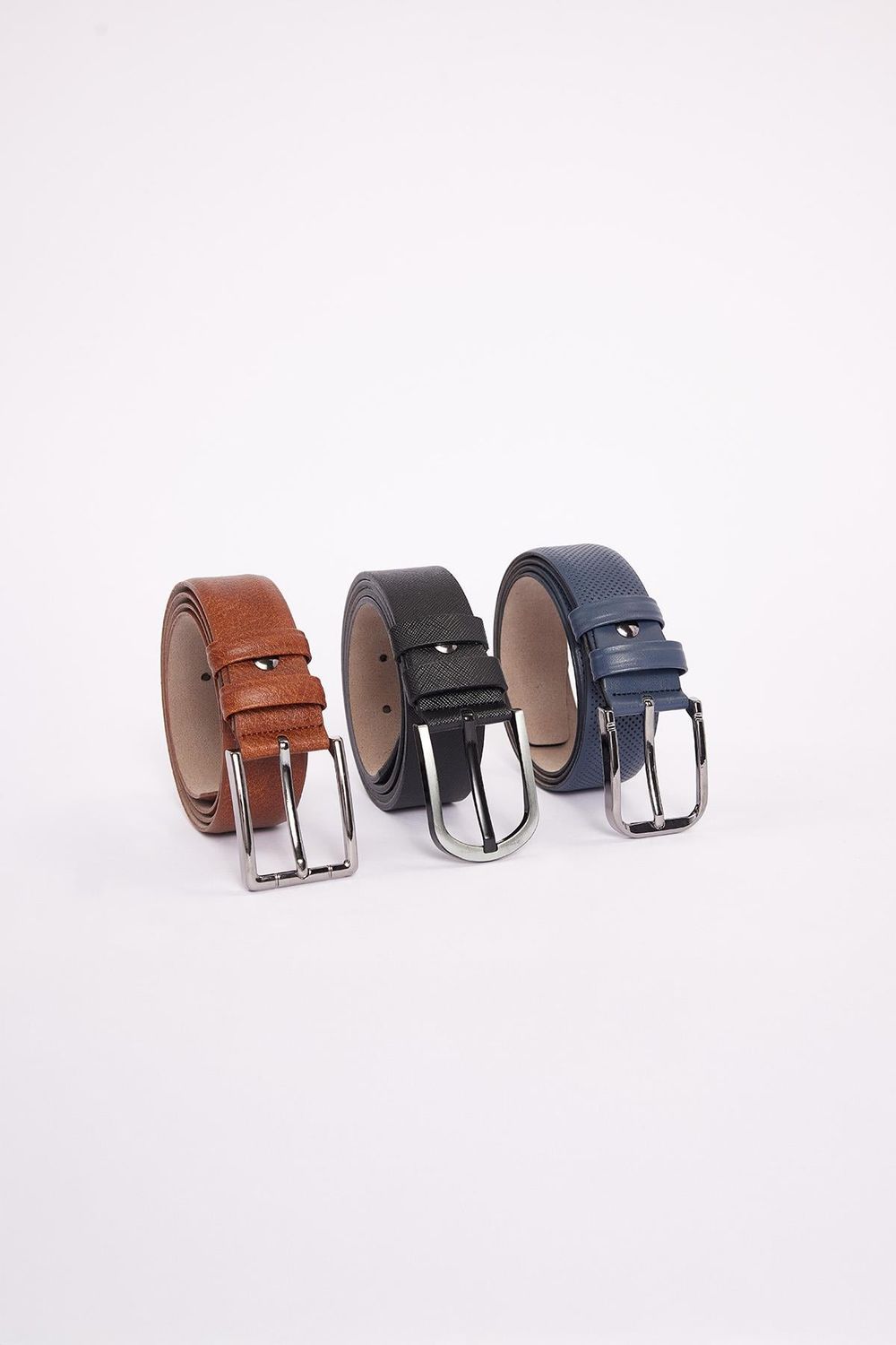 BELT ARTIFICIAL LEATHER THREE PIECES