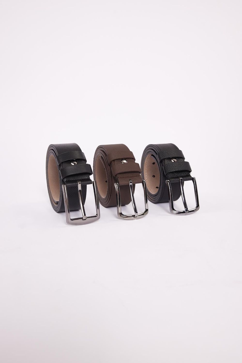 BELT ARTIFICIAL LEATHER THREE PIECES