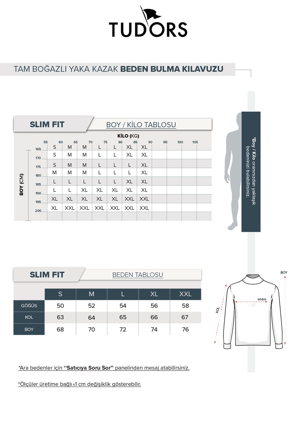 Erkek Slim Fit Tam Boğazlı Yaka Düz Yün Haki Triko Kazak