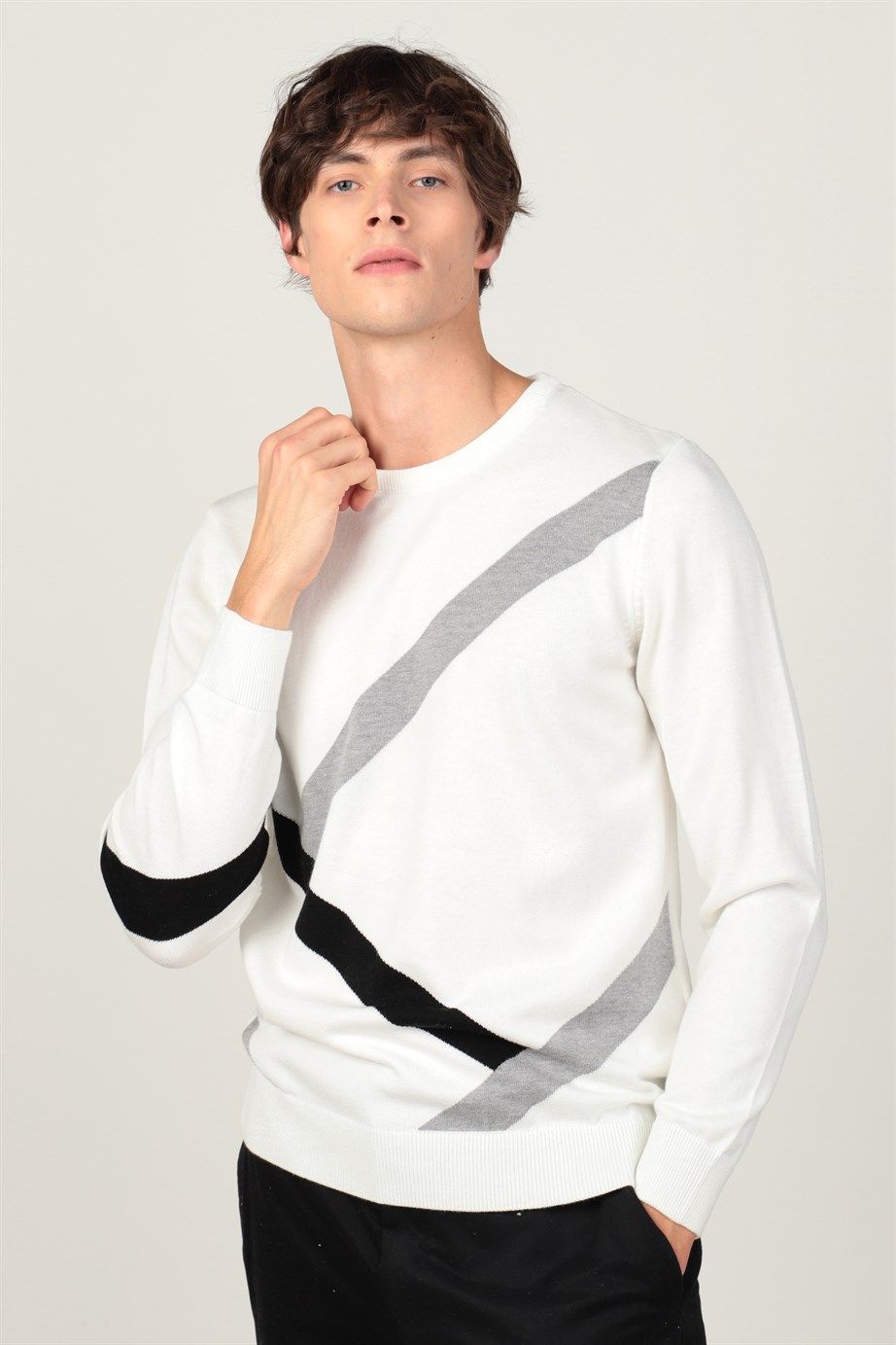 SWEATER COTTON  POINTY   KAZAK