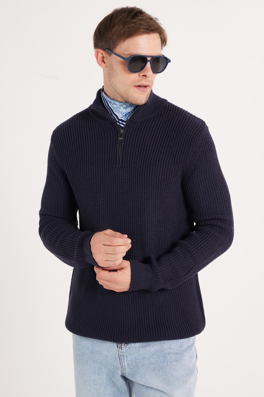 THREE PIECES SWEATER VISCA   KAZAK