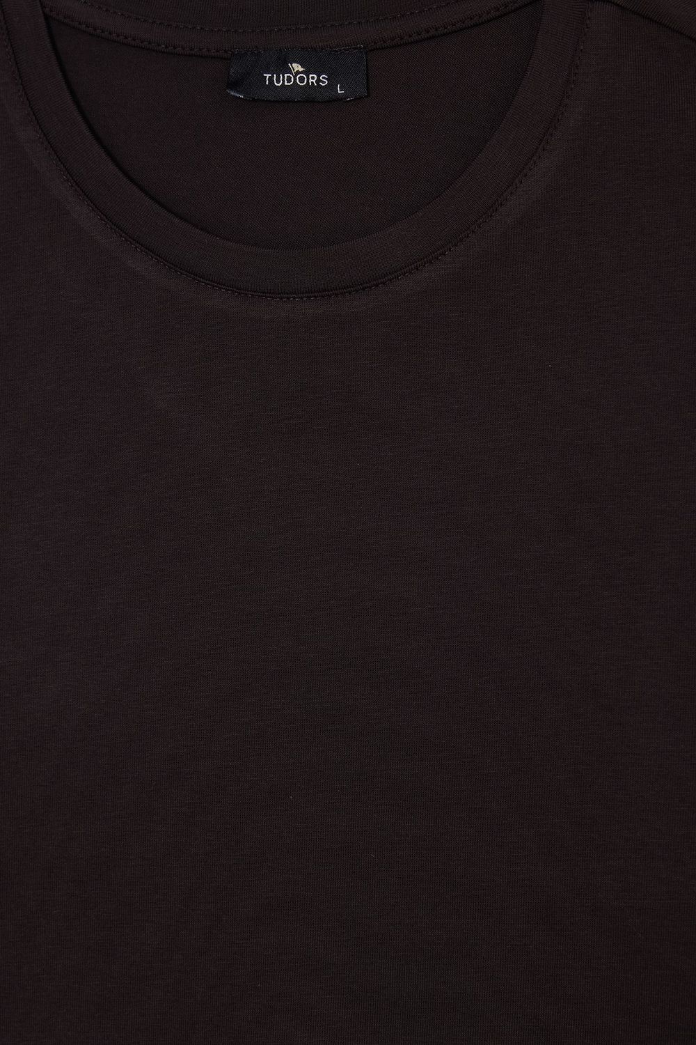 SLIM FIT LONG SLV  CREW NECK PLAIN LYC  T-SHIRT