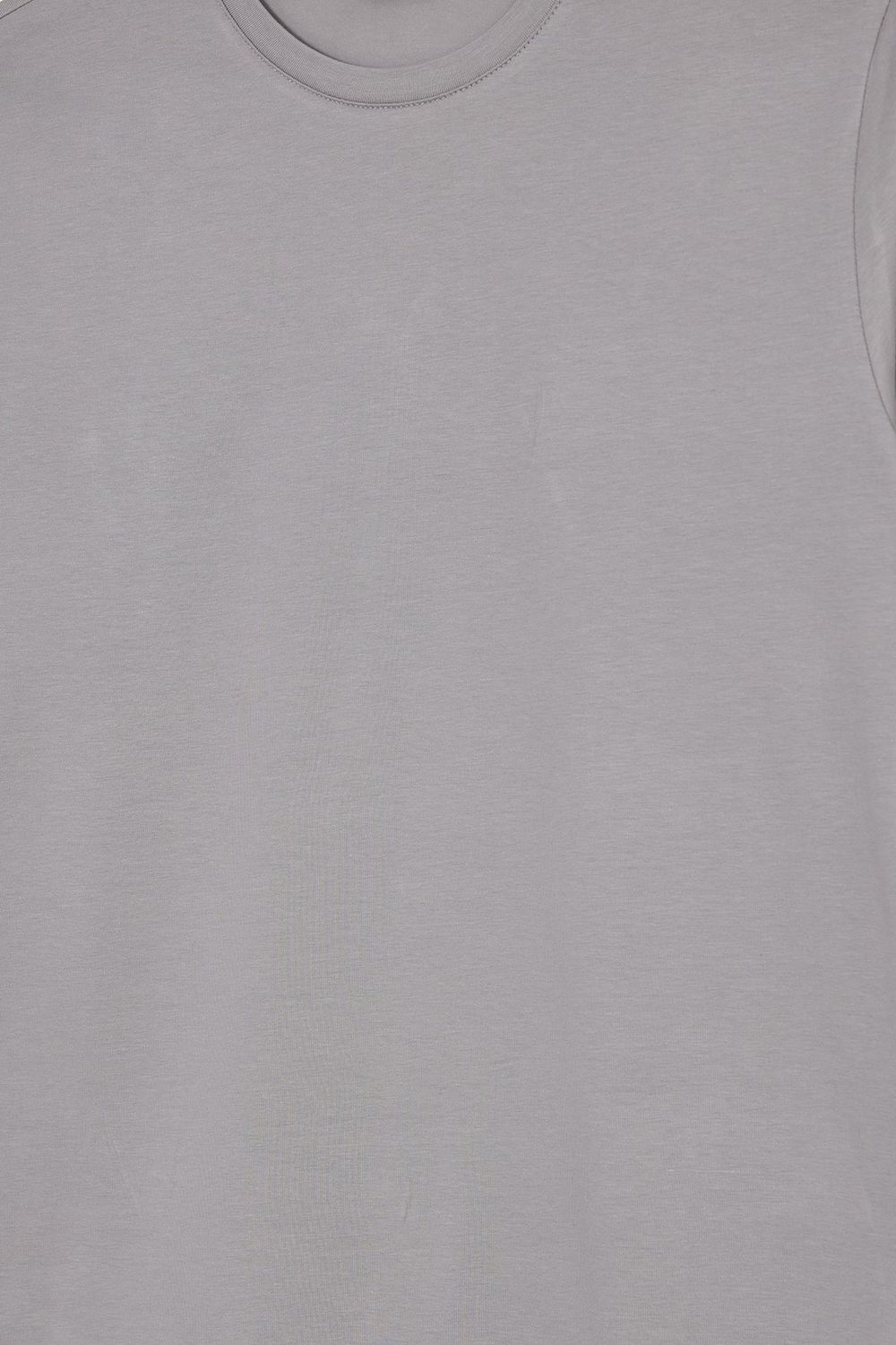 SLIM FIT LONG SLV  CREW NECK PLAIN LYC  T-SHIRT