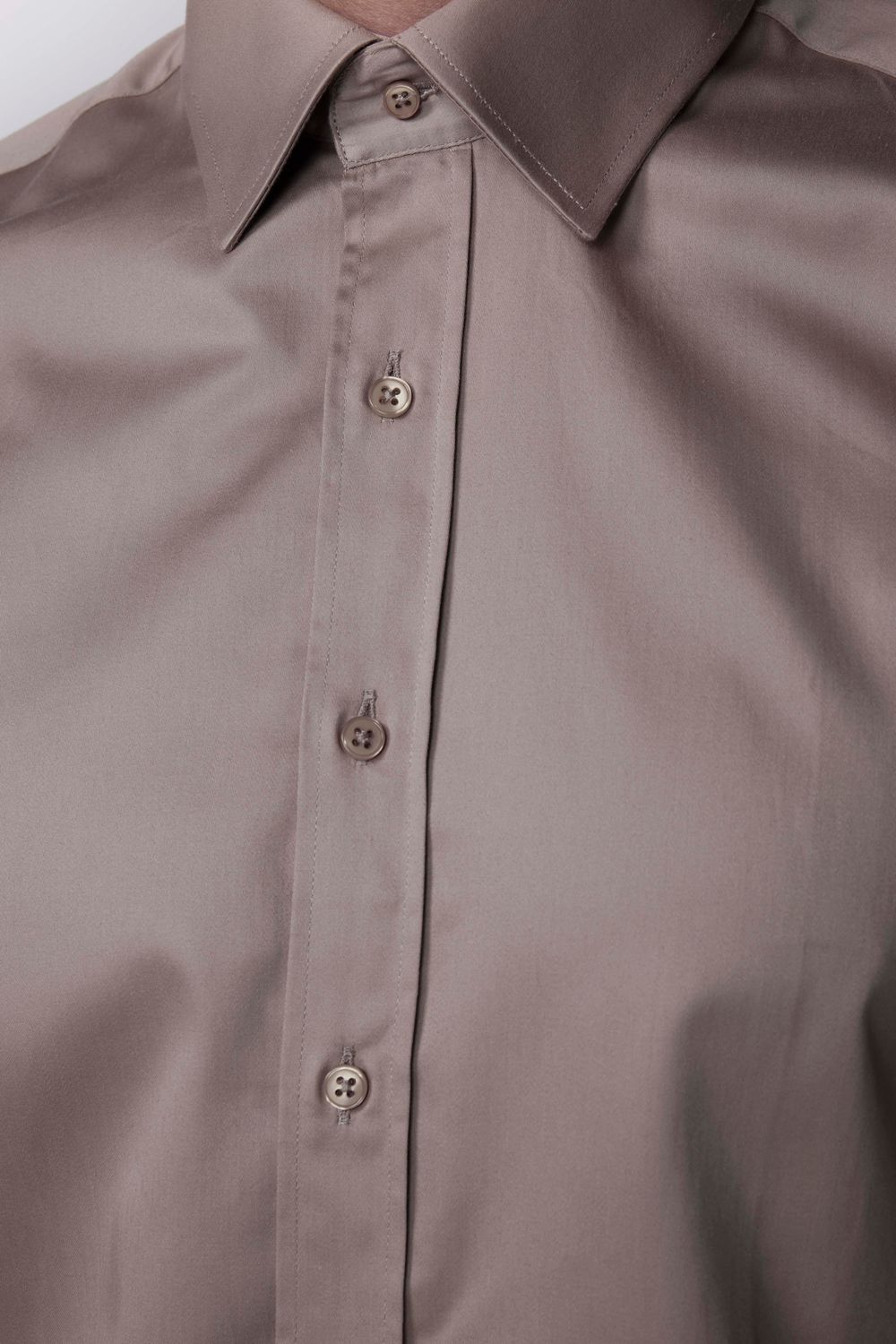 Modern Slim Fit Pamuk Saten Premium Seri Dore Erkek Gömlek