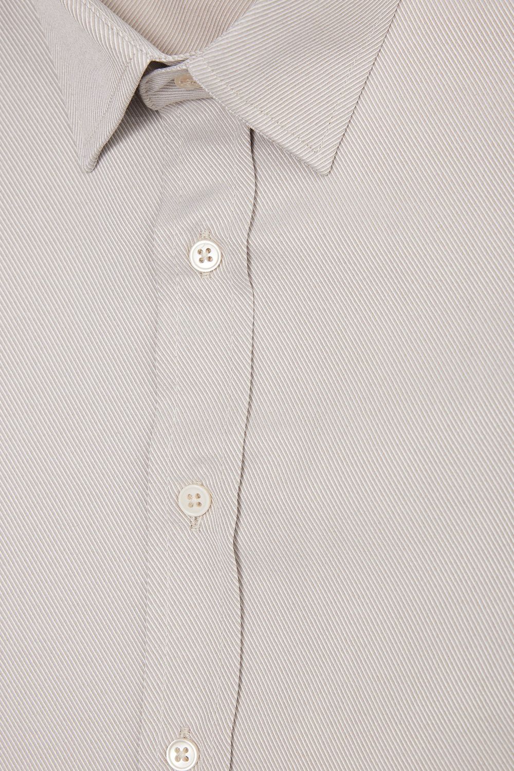 Modern Slim Fit Pamuklu Kolay Ütü Armürlü Erkek Gömlek